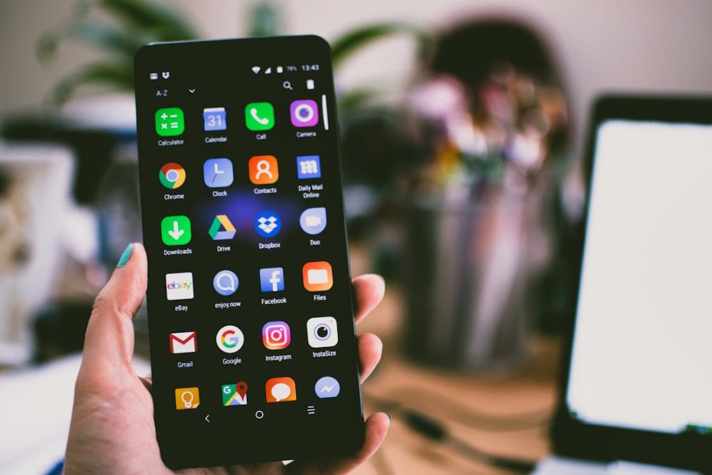 Développement application mobile