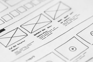 Design UX interface mobile